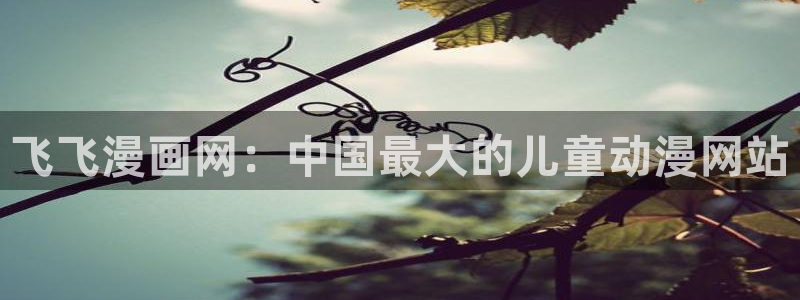 汗汗漫画首页网站：飞飞漫画网：中国最大的儿童动漫网站
